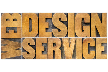 web design service typography
