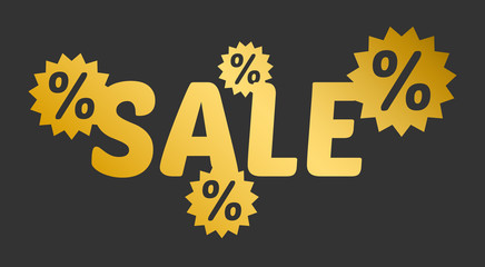 vector sale bent sticker