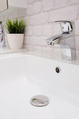 Beautiful modern designed of chrome faucet