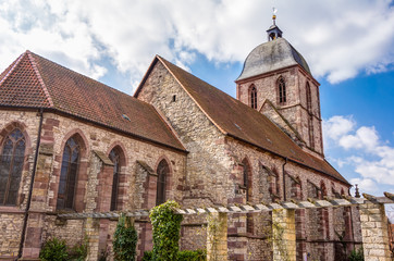 Fototapeta na wymiar St. Albani Kirche in Göttingen