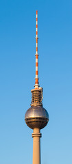 Berlin TV Tower.  Fersehturm in Berlin
