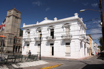 République Dominicaine - Saint Domingue, immeuble bourgeois