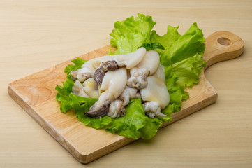Raw cuttlefish