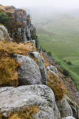 Cragg Lough, Roman Wall, Northumberland, Engand.