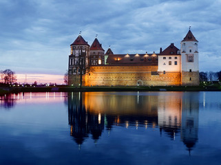 Naklejka na ściany i meble Mir Castle, Minsk region, Belarus