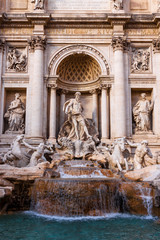 Trevi Fountain - famous landmark in Rome