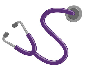 Stethoscope vector icon