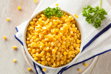 Organic Yellow Steamed Corn