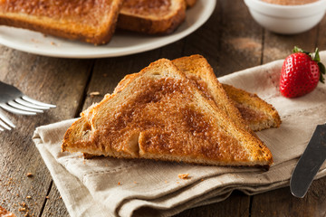 Homemade Sugar and Cinnamon Toast
