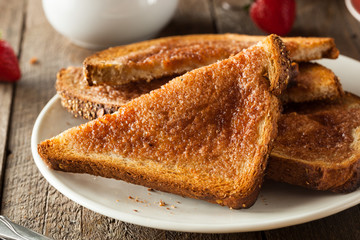 Homemade Sugar and Cinnamon Toast