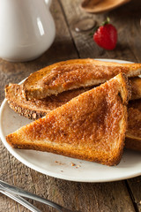 Homemade Sugar and Cinnamon Toast