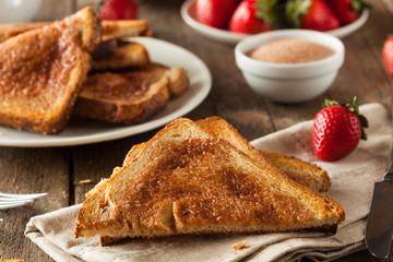 Homemade Sugar and Cinnamon Toast