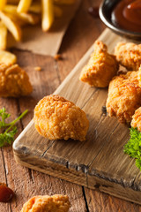 Homemade Crispy Popcorn Chicken