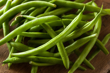 Raw Organic Green Beans