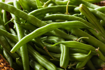 Raw Organic Green Beans