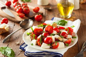 Homemade Healthy Caprese Salad