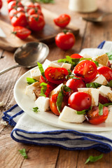 Homemade Healthy Caprese Salad