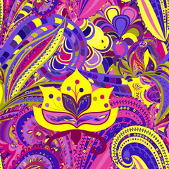 Seamless ornament ethnic background. Abstract pattern.  EPS-8 ve