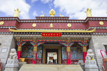 Naklejka premium temple