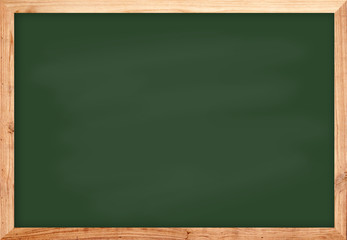 Black wood blackboard background for school concept.