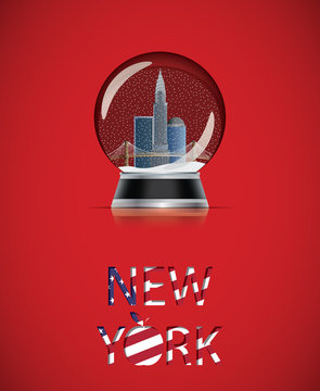 New York Snow Globe