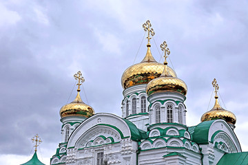 Fototapeta na wymiar Raifsky Bogoroditskiy male Monastery in Tatarstan