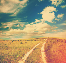 fields, instagram retro style