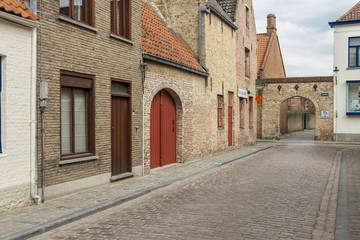 Fototapeta na wymiar Old town of Brugge - Belgium.