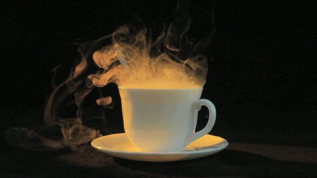 mug with steam