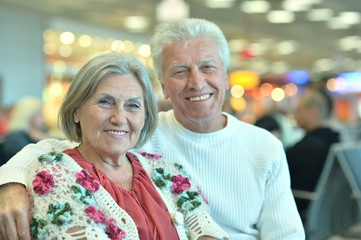 happy senior couple 