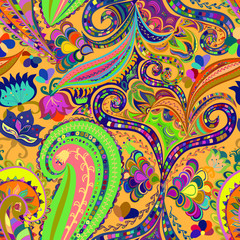 Seamless ornament ethnic background. Abstract pattern.  EPS-8 ve