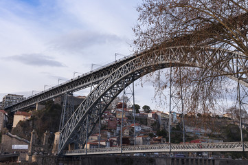 Dom Luis Bridge at Porto, Portugal