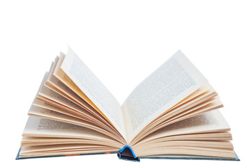 Open book isolated