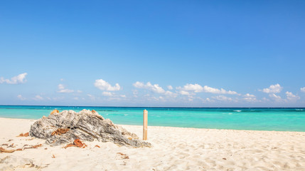 Fototapeta premium Playa Del Carmen beach, Mexico