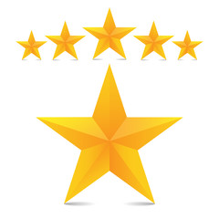 Obraz premium Golden stars