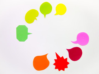 Colorful Balloons (White Background)