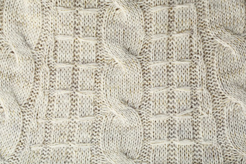 Knitting texture, close up