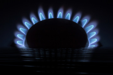 Gasflamme