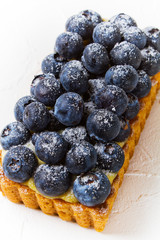 ブルーベリーのタルト　Blueberry tart cake