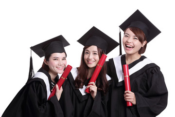happy graduates students