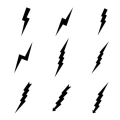 set of lightning