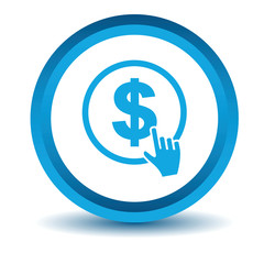Blue Dollar click icon