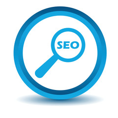 Blue Seo search icon