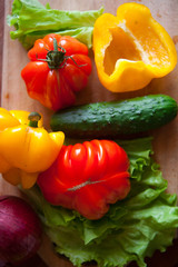 Fresh vegetables