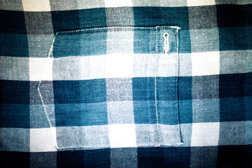 Flannel checkered background. Toned