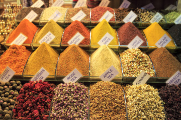 Spice Bazaar, Egyptian Bazaar, handmade traditional Turkish