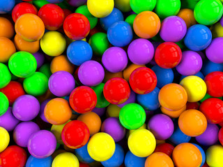 balls background
