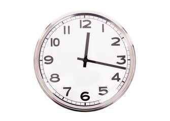Closeup of a clock
