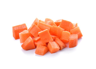 Carrot isolated on white background