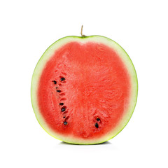 Watermelon isolated on pure white background